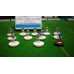 Subbuteo Andrew Table Soccer Paris St Germain 2015-2016 Champions League on Classic Hasbro Bases 